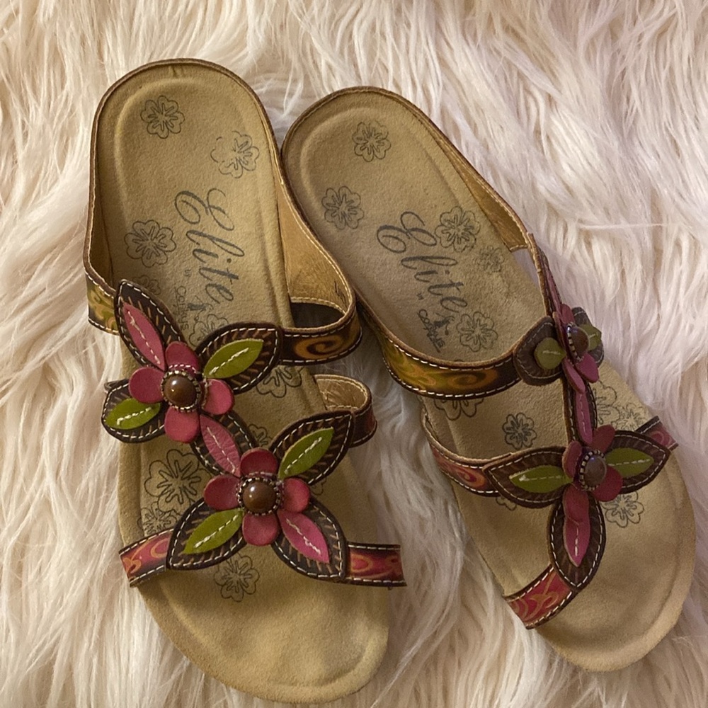 ELITE Corky's LUCY leather sandals